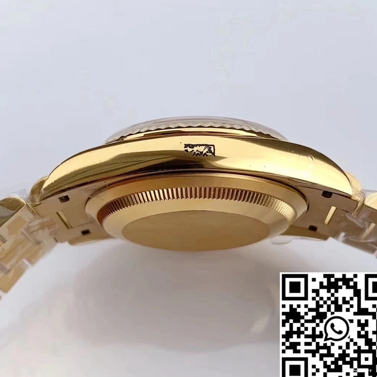 M128238 Rolex EW Scale Factory Day-Date Roman Time Dial White 0117